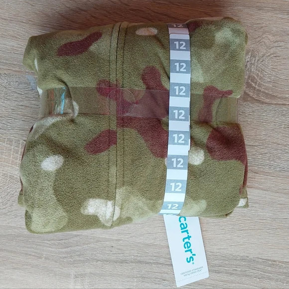 Carters nwt footed pajamas size 12 - Picture 6 of 9